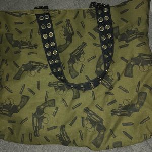 Betsey Johnson Gun And Ammo print bag